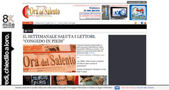 Desktop Screenshot of loradelsalento.diocesilecce.org